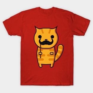 Moustache Cat T-Shirt